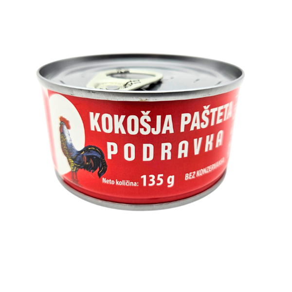 Pašteta kokošja 135g Podravka
