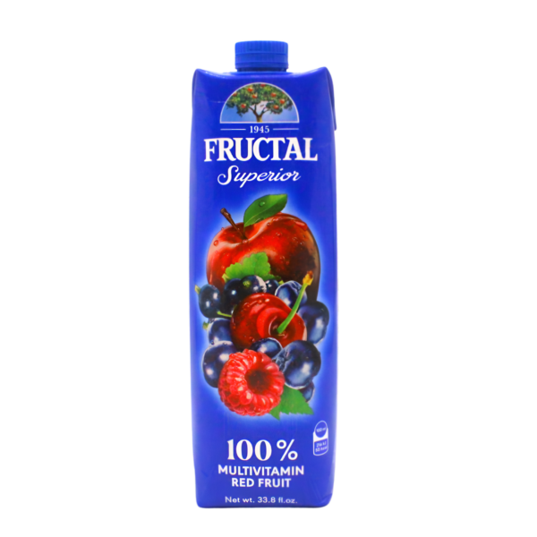 Sok multivitamin superior crveno voće 100% 1l Fructal