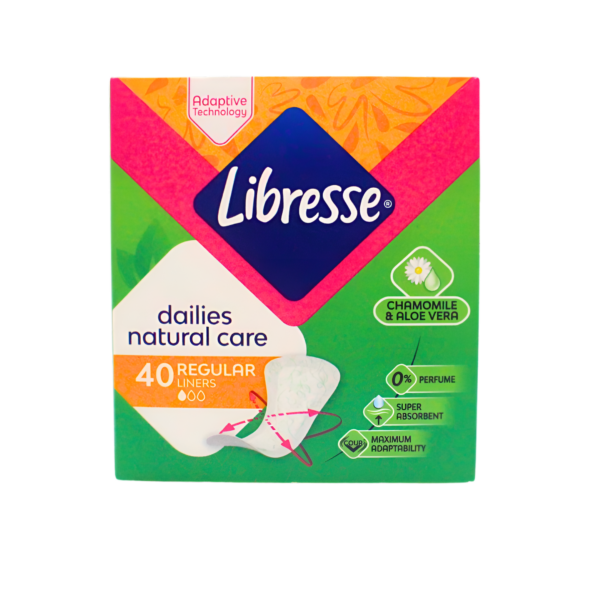 Libresse Natural Care dnevni ulošci normal,40kom