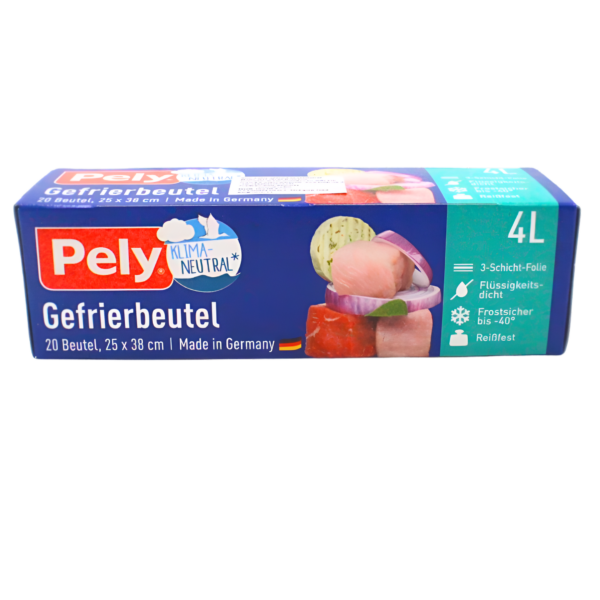 Vrećice za zamrzivač Pely 25x38, 20kom
