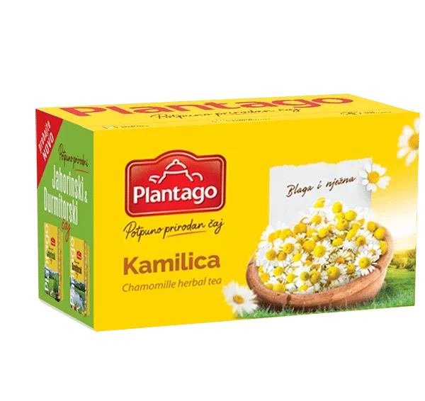 Čaj kamilica 30g Plantago