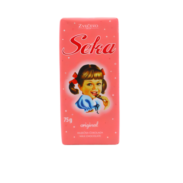 Čokolada Seka mliječna 75g