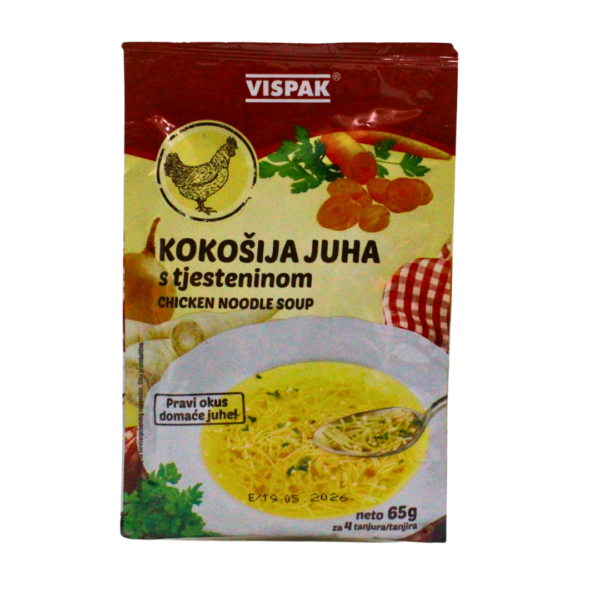 Kokošija juha sa tjesteninom 65g Vispak