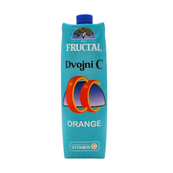 Sok dvojni C narandža 1l Fructal