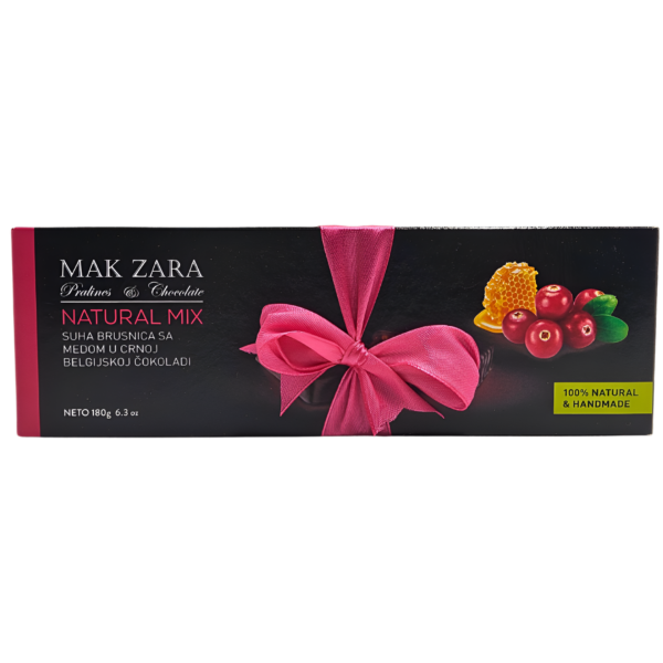 Natural mix brusnica sa medom 180g Mak Zara