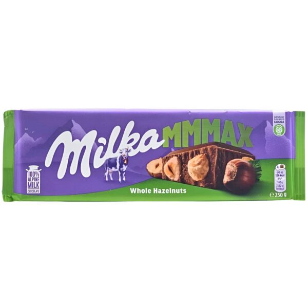 Čokolada Milka Mmax cijeli lješnjak 250g